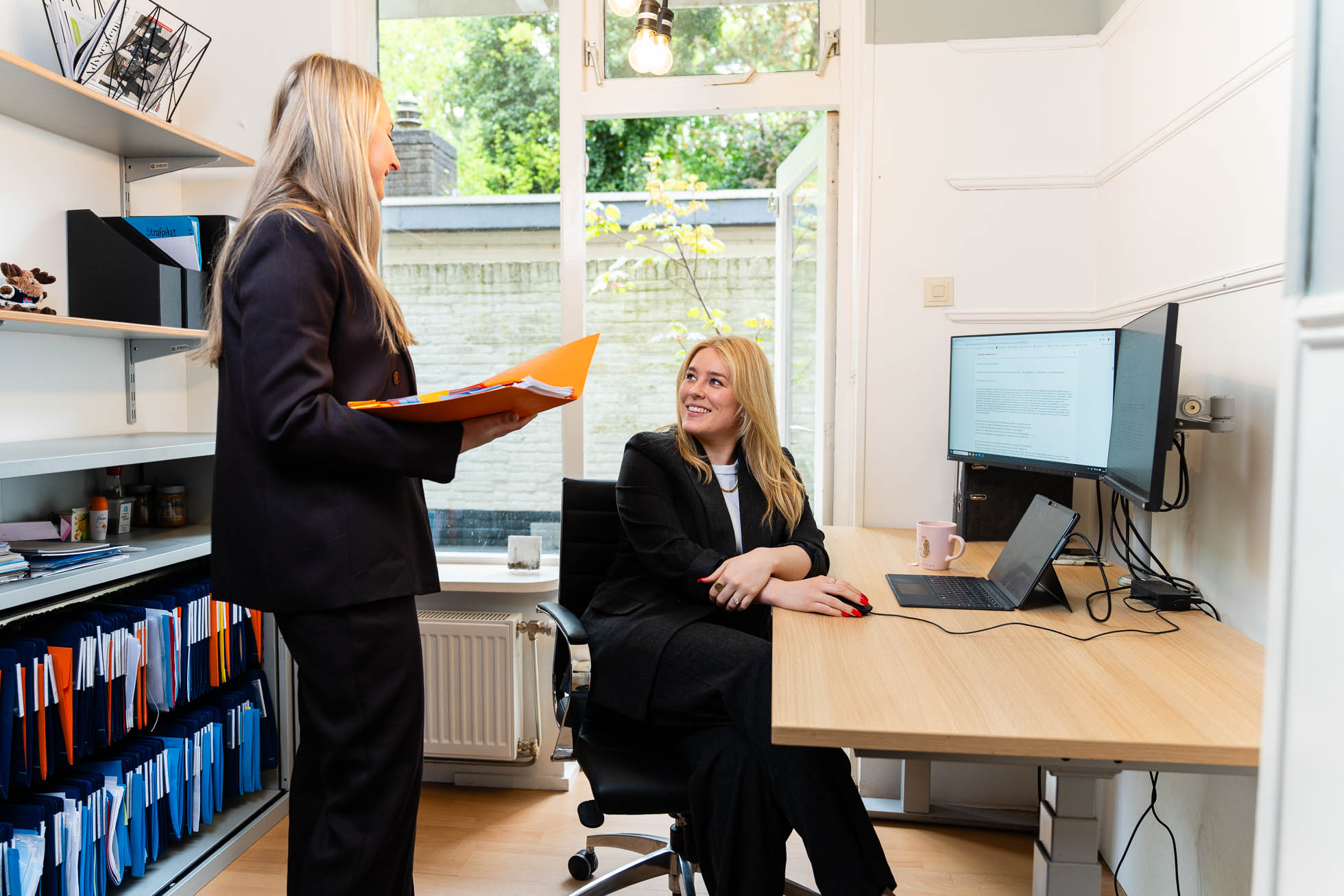 Medewerkers bij buro